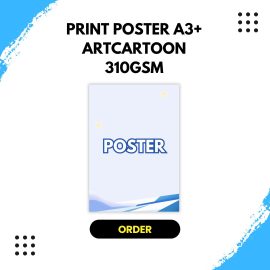 Print Poster A3+ Artcartoon 310gsm