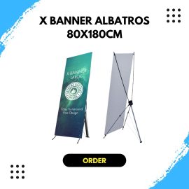 X Banner Albatros 80x180cm