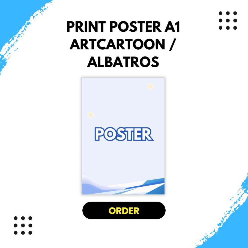 Print Poster A1 Artcartoon / Albatros