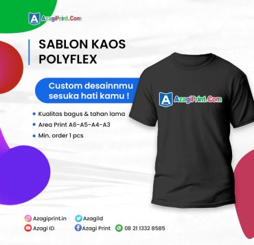 Jasa Cetak Baju Kaos Satuan Bebas Model